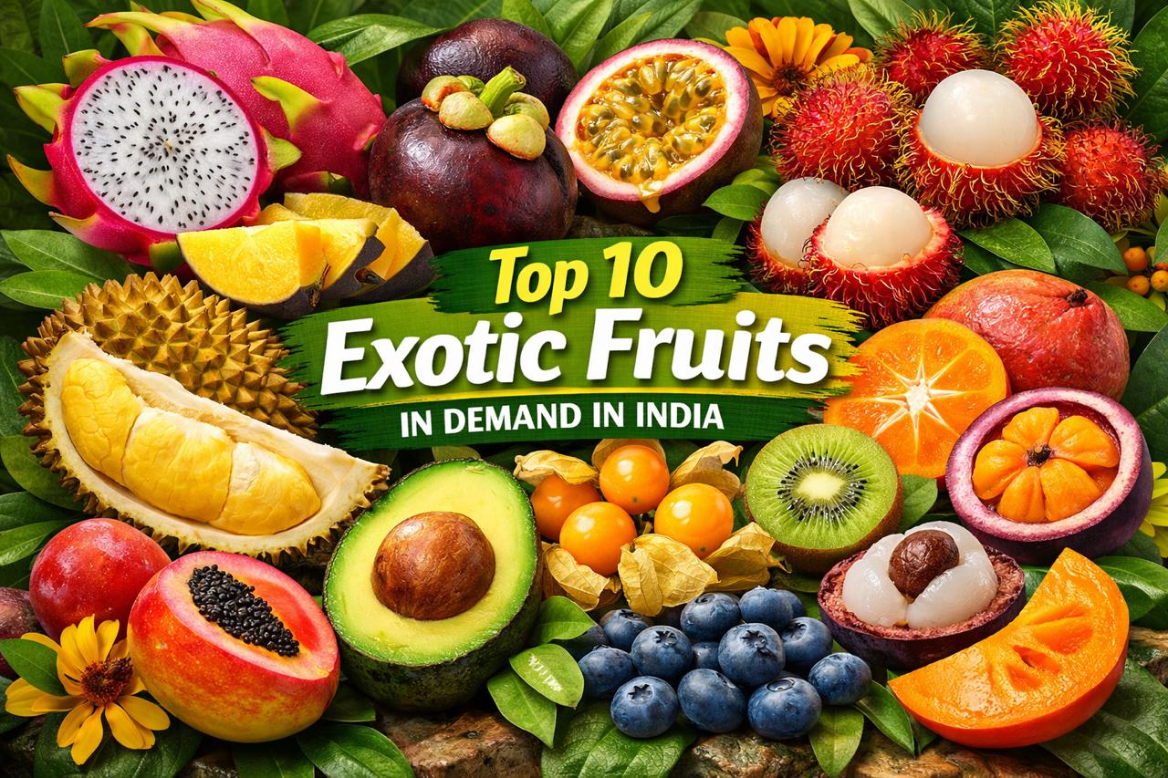 Top 10 Exotic Fruits in Demand in India (2025 Market Insights)